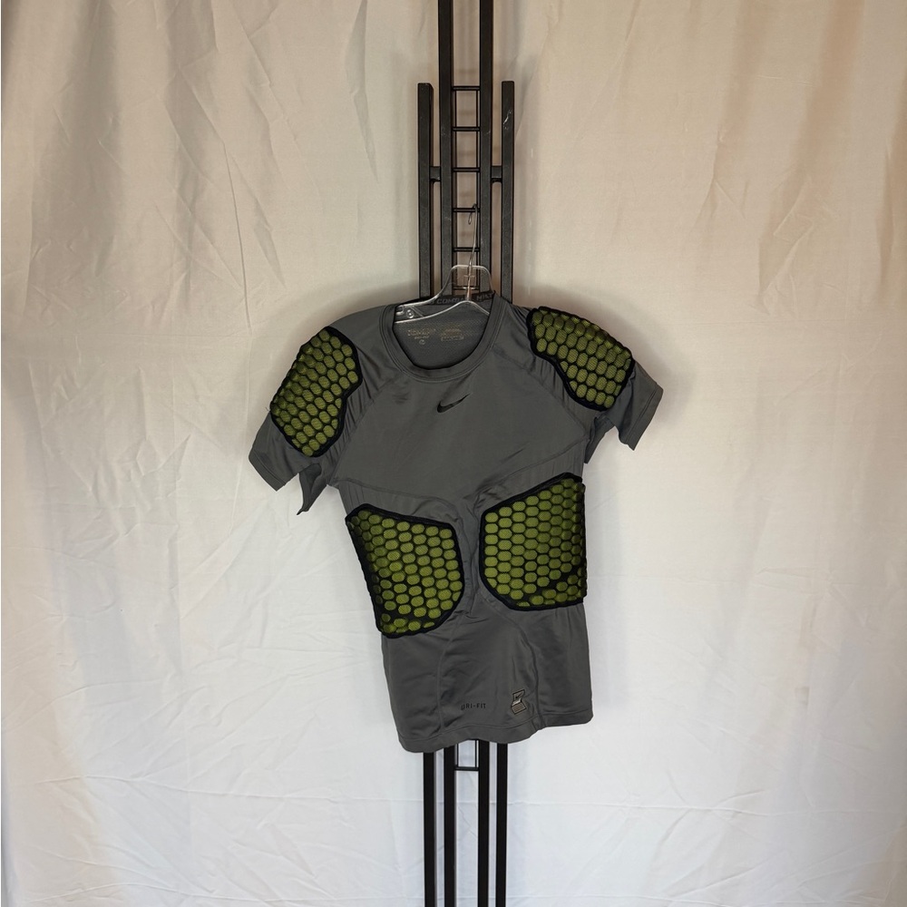 Nike Kids Gray‎ and Lime Green Performance Jersey
